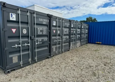 Übersicht über den Containerpark am Standort Wolfsburg